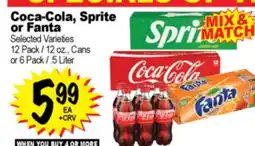 Superior Grocers Coca-Cola, Sprite Coca-Cola, Sprite or Fanta offer