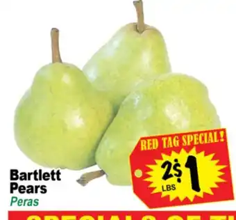 Superior Grocers Bartlett Pears offer