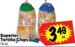 Superior Grocers Superior Tortilla Chips offer