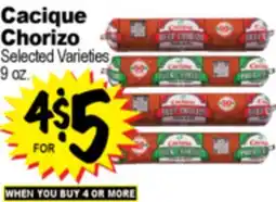 Superior Grocers Cacique Chorizo offer
