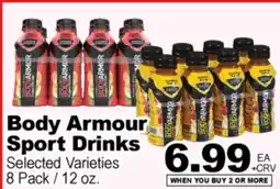 Superior Grocers Body Armour Sport Drinks offer
