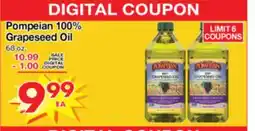 Superior Grocers Pompeian 100% Grapeseed Oil offer