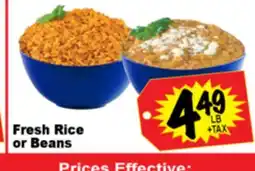 Superior Grocers Fresh Rice or Beans offer