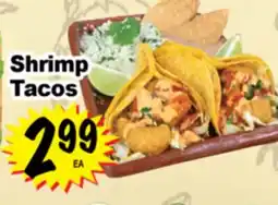 Superior Grocers Shrimp Tacos offer