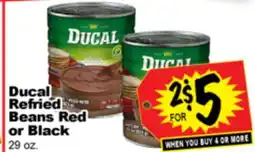Superior Grocers Ducal Refried Refried Beans Red or Black offer