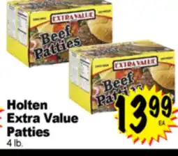 Superior Grocers Holten Extra Value Patties offer