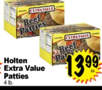 Superior Grocers Holten Extra Value Patties offer