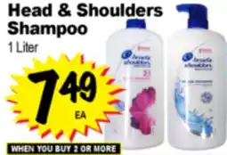 Superior Grocers Head & Shoulders Shampoo offer