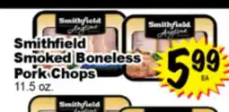 Superior Grocers Smithfield Smoked Boneless Pork Chops offer