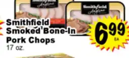 Superior Grocers Smithfield Smoked Bone-In Pork Chops offer