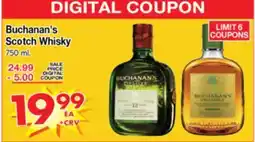 Superior Grocers Buchanan's Scotch Whisky offer