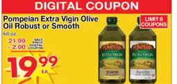 Superior Grocers Pompeian Extra Vigin Olive Oil Robust or Smooth offer