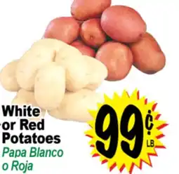 Superior Grocers White or Red Potatoes offer