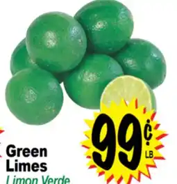 Superior Grocers Green Limes offer