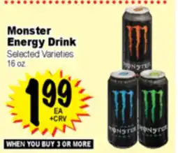 Superior Grocers Monster Energy Drink offer