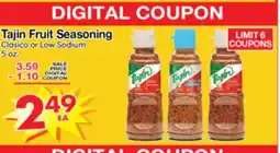 Superior Grocers Tajin Fruit Seasoning offer