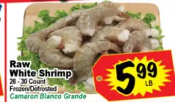Superior Grocers Raw White Shrimp offer