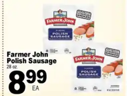 Superior Grocers Farmer John Polish Sausage offer