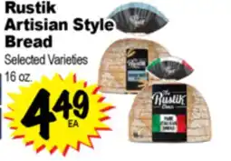 Superior Grocers Rustik Artisian Style Bread offer