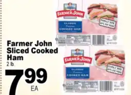 Superior Grocers Farmer John Sliced Cooked Ham offer