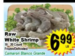 Superior Grocers Raw White Shrimp offer
