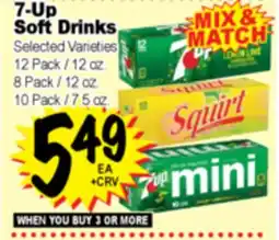 Superior Grocers 7-Up Soft Drinks offer