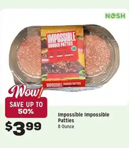 Grocery Outlet Impossible Patties offer