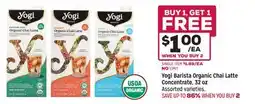 Grocery Outlet Yogi Barista Organic Chai Latte Concentrate, 32 oz offer