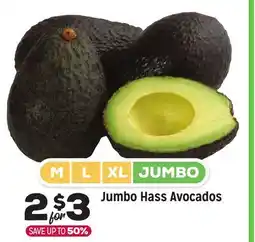 Grocery Outlet Jumbo Hass Avocados offer