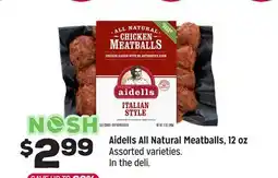 Grocery Outlet Aidells All Natural Meatballs offer