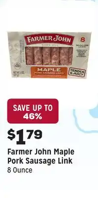 Grocery Outlet Maple Pork Sausage Link offer