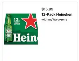 Walgreens 12-Pack Heineken offer