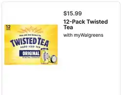 Walgreens 12-Pack Twisted Tea offer