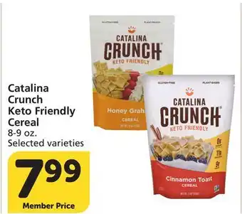 Vons Catalina Crunch Keto Friendly Cereal offer