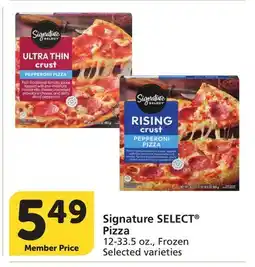 Vons Signature SELECT Pizza offer