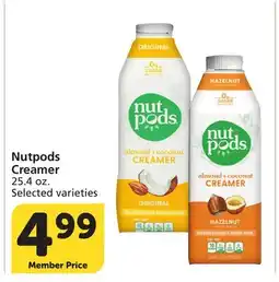Vons Nutpods Creamer offer