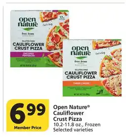 Vons Open Nature Cauliflower Crust Pizza offer