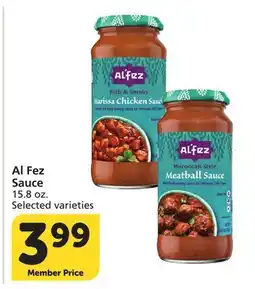 Vons Al Fez Sauce offer