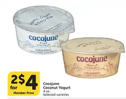 Vons Cocojune Coconut Yogurt offer