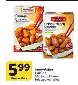 Vons InnovAsian Cuisine offer