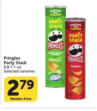 Vons Pringles Party Stack offer
