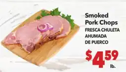 Vallarta Supermarkets Smoked Pork Chops / FRESCA CHULETA AHUMADA DE PUERCO offer
