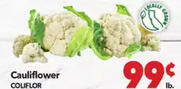 Vallarta Supermarkets Cauliflower / COLIFLOR offer
