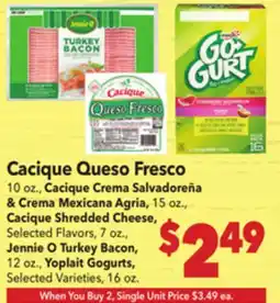 Vallarta Supermarkets Cacique Queso Fresco offer