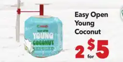 Vallarta Supermarkets Easy Open Young Coconut offer