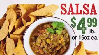 Vallarta Supermarkets SALSA offer