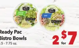 Vallarta Supermarkets Ready Pac Bistro Bowls offer