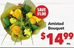 Vallarta Supermarkets Amistad Bouquet offer