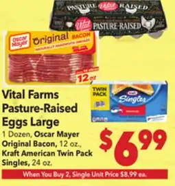 Vallarta Supermarkets Vital Farms Pasture-Raised Eggs offer