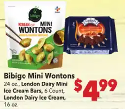Vallarta Supermarkets Bibigo Mini Wontons offer